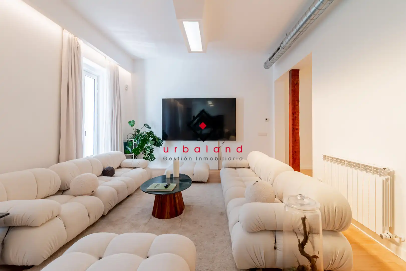Sala de estar de Piso en venta en Madrid con Aire acondicionado, Calefacción y Trastero