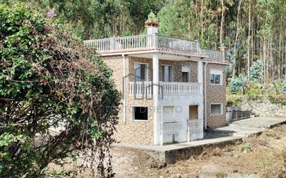 Vista exterior de Casa o xalet en venda en Baiona amb Jardí privat i Terrassa