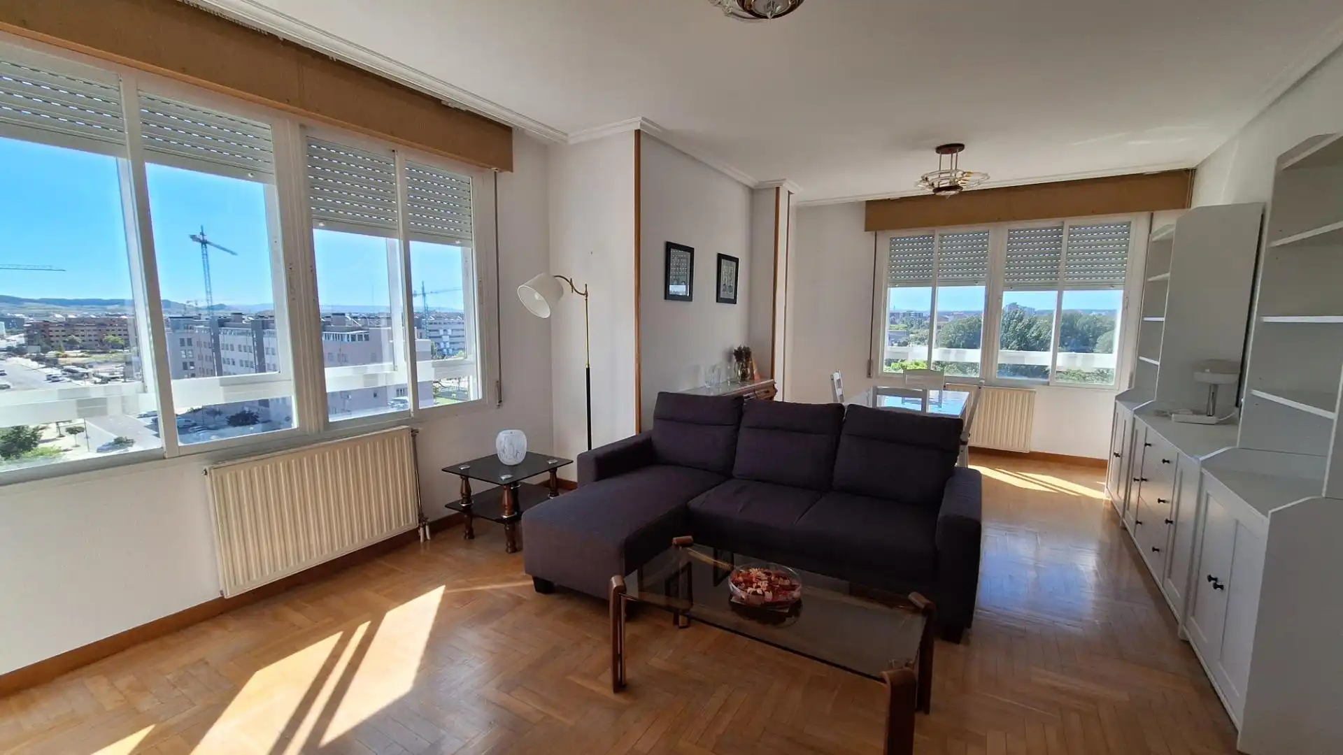 Sala de estar de Piso de alquiler en Burgos con Calefacción