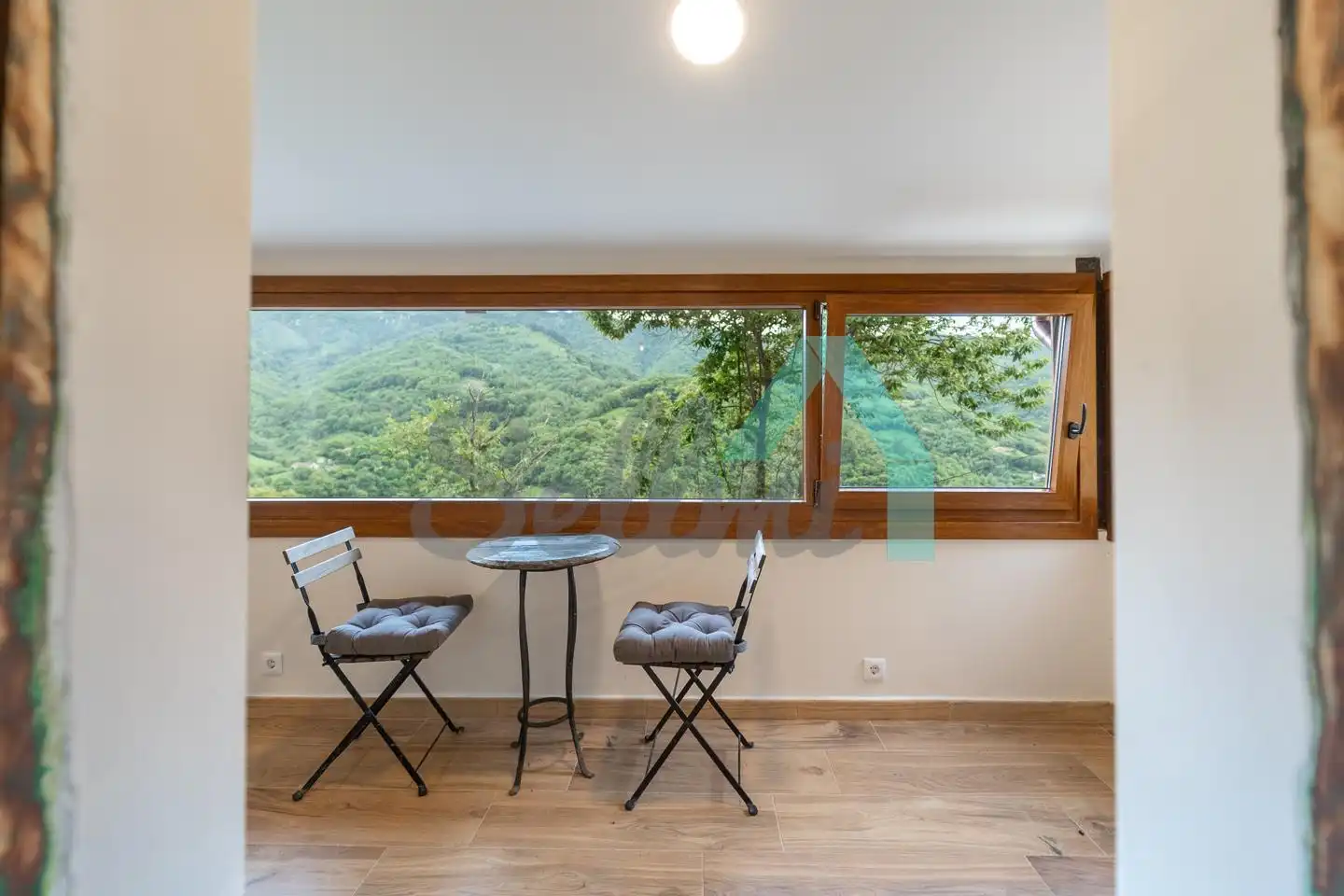 Balcony of Houses for rent in Mieres (Asturias)  with Heating, Private garden and Parquet flooring