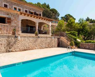 Swimming pool of House or chalet for sale in Valldemossa  with Air Conditioner, Heating and Terrace