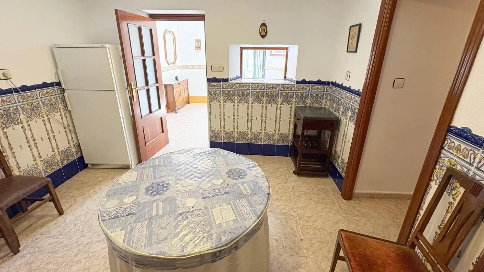 Cuina de Casa o xalet en venda en Pedrosillo de los Aires amb Calefacció i Moblat