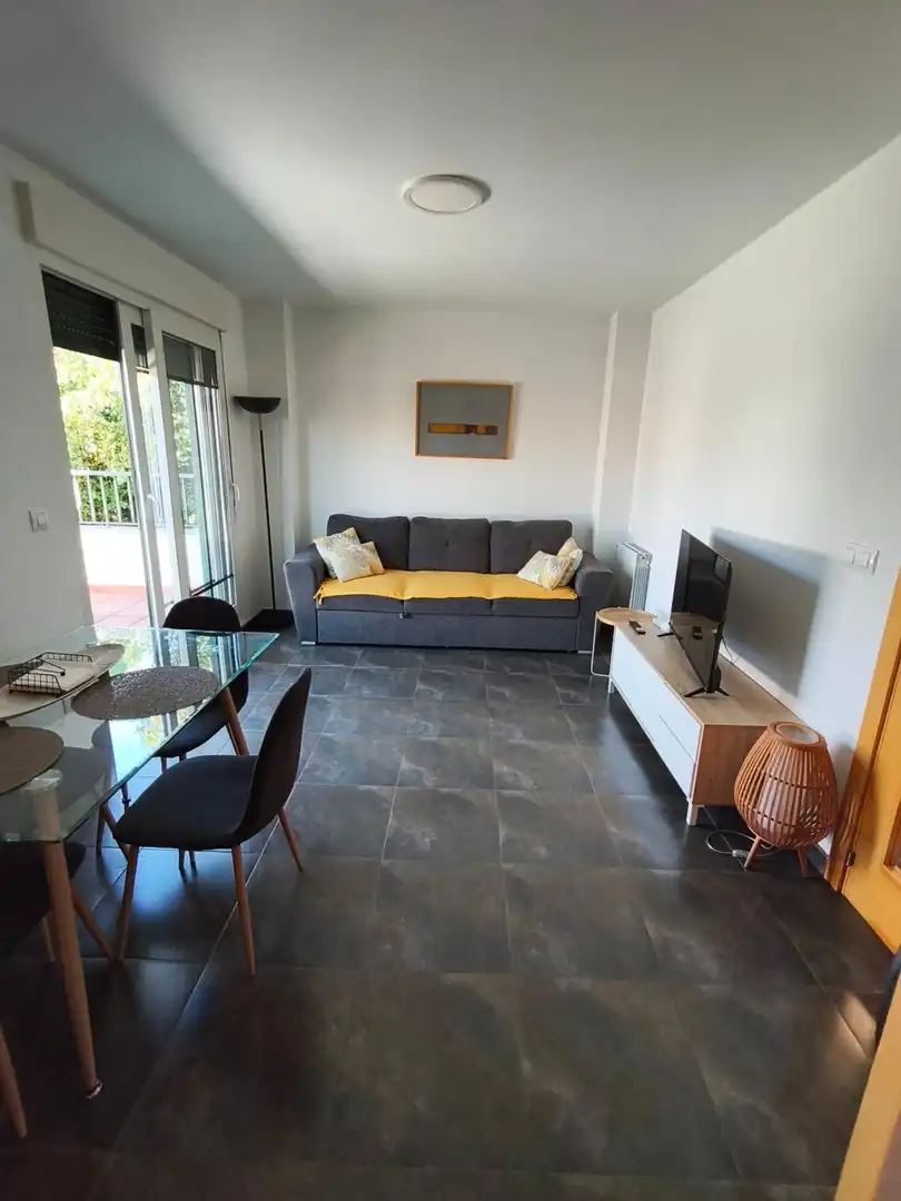 Sala de estar de Casa o chalet de alquiler en Miengo con Jardín privado, Terraza y Piscina comunitaria