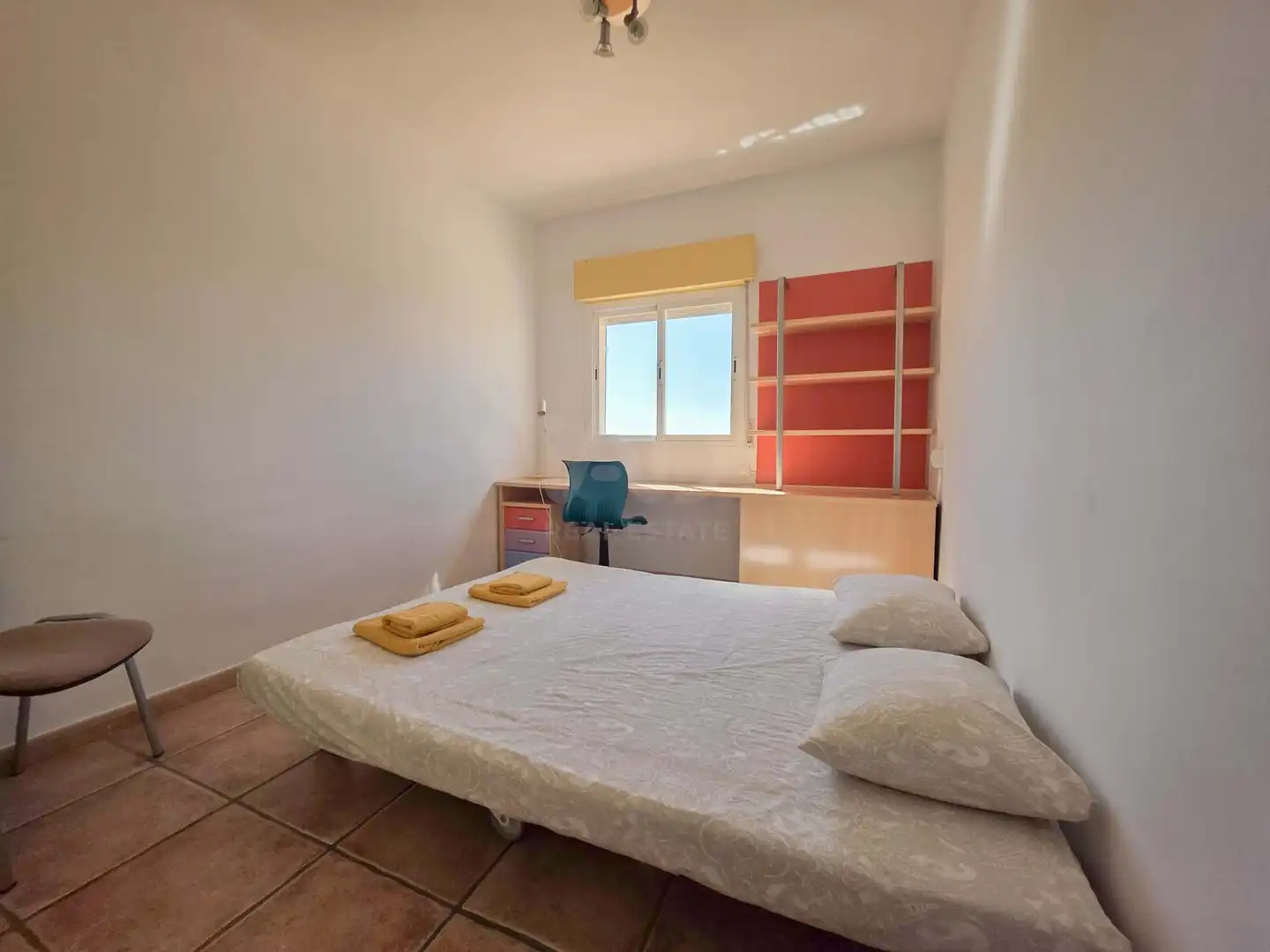 Schlafzimmer von Dachboden zum Verkauf in Málaga mit Klimaanlage, Heizung und Terrasse