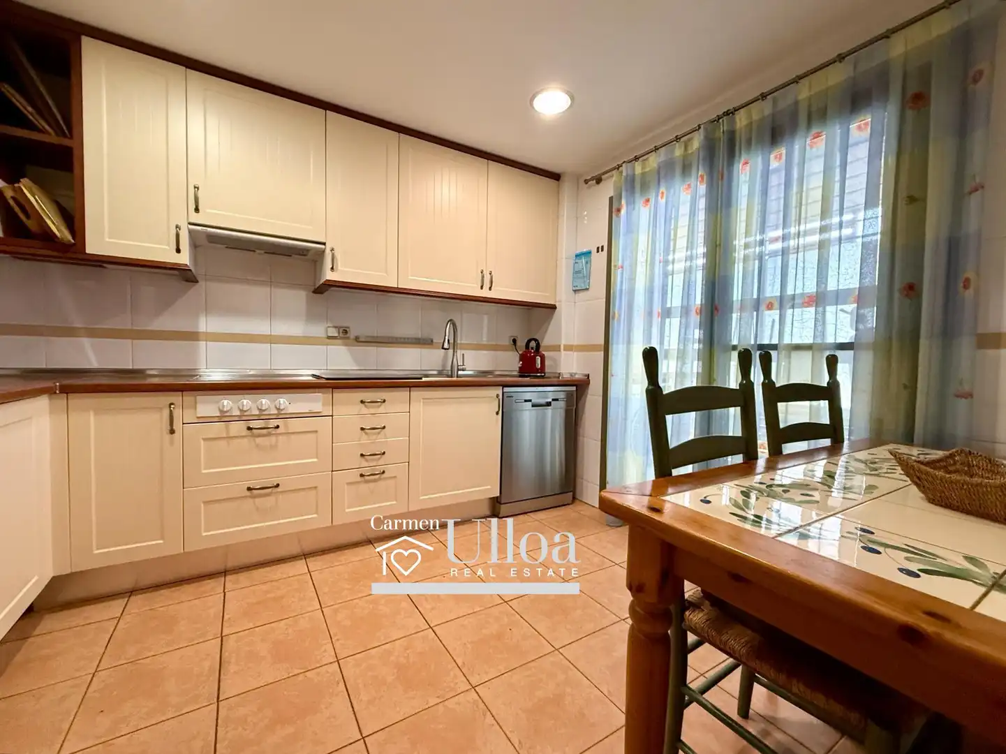 Cocina de Piso en venta en Alicante / Alacant con Aire acondicionado, Terraza y Trastero