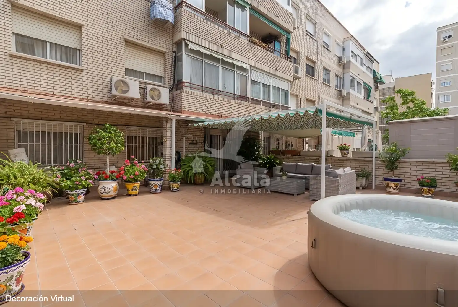 Terrasse von Wohnung zum Verkauf in Alcalá de Henares mit Heizung und Terrasse