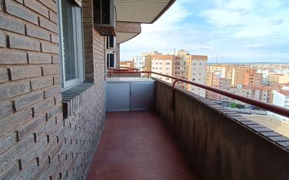 Balcony of Flat for sale in  Zaragoza Capital  with Heating