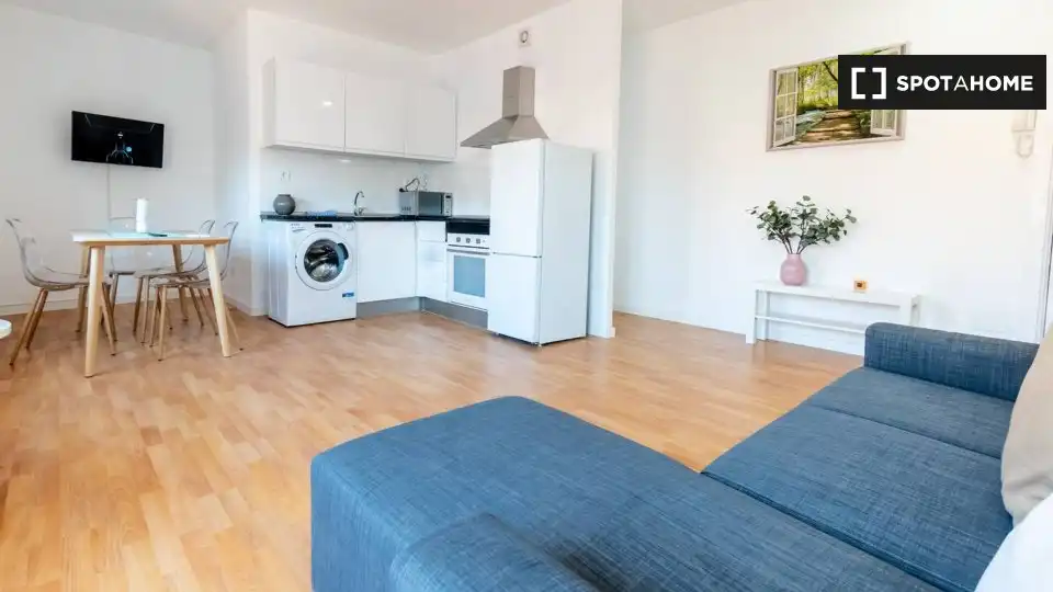 Kitchen of Flat for rent in Madrid  with Air Conditioner, Heating and Furnished