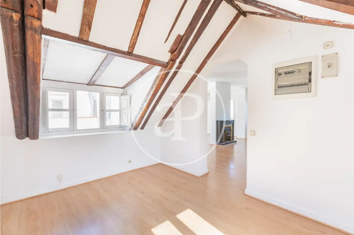 Living room of Flat for rent in Madrid  with Air Conditioner, Heating and Terrace