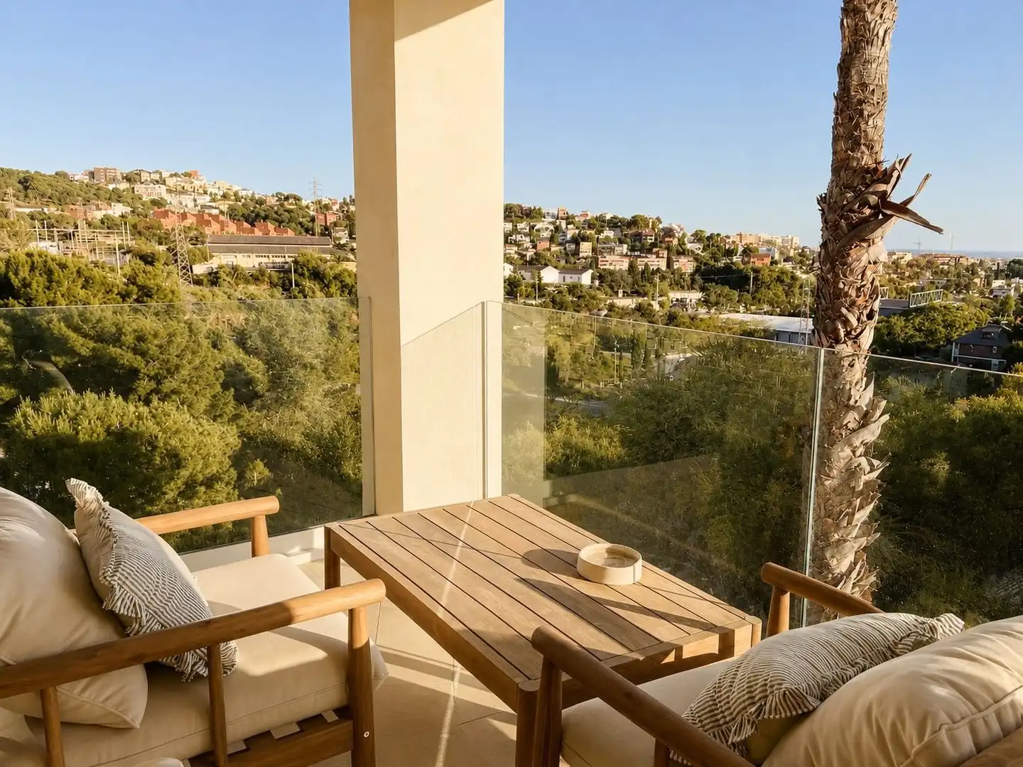 Terraza de Casa o chalet de alquiler en Sant Just Desvern con Aire acondicionado, Calefacción y Terraza