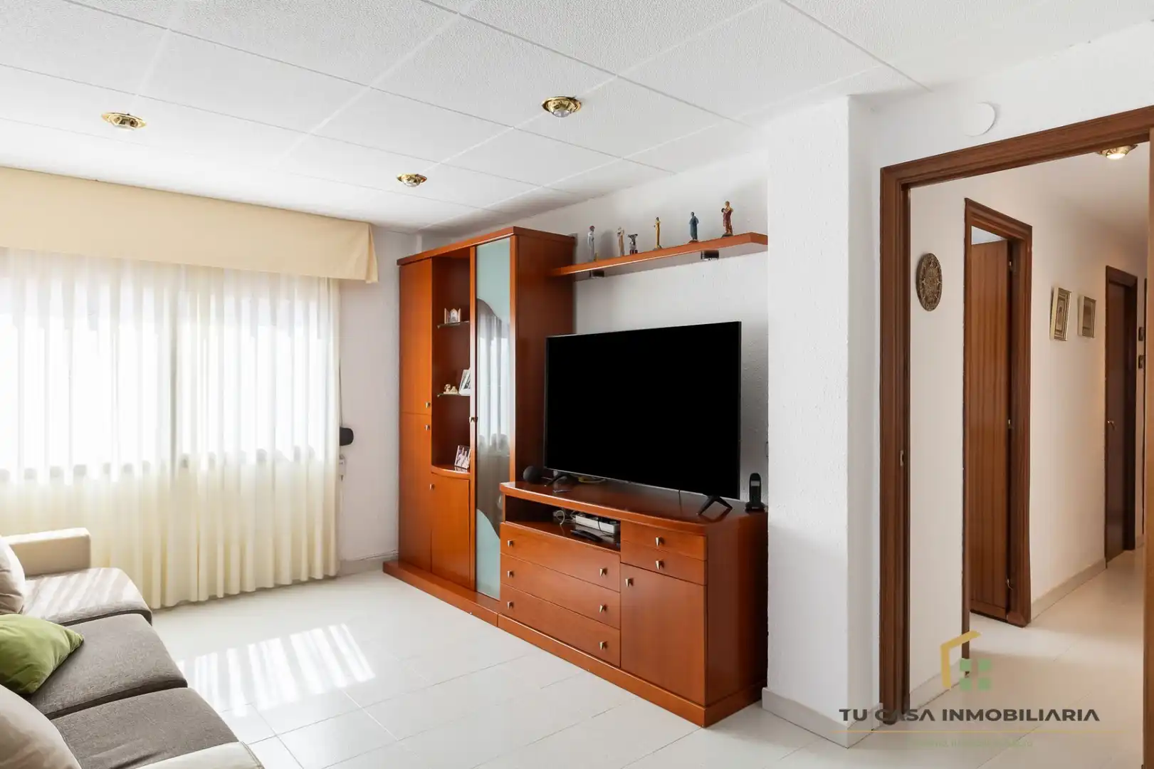 Living room of Apartments for sale in Badalona  with Air Conditioner and Heating