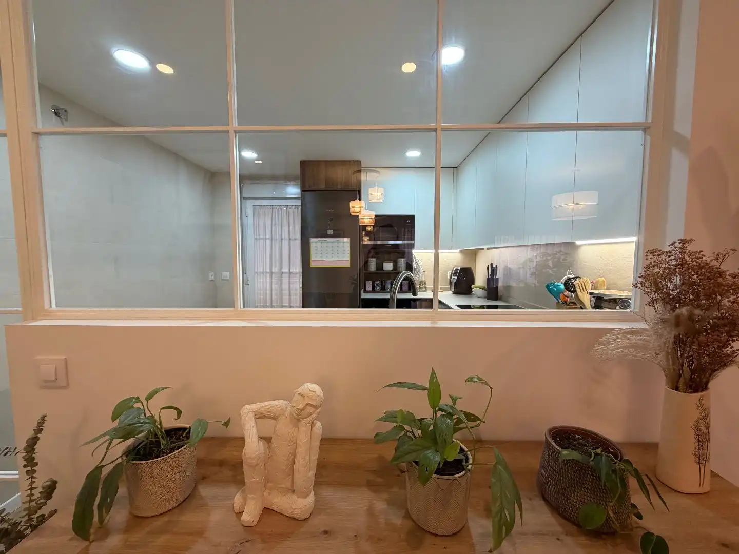 Kitchen of Flat for sale in Getafe  with Air Conditioner and Terrace