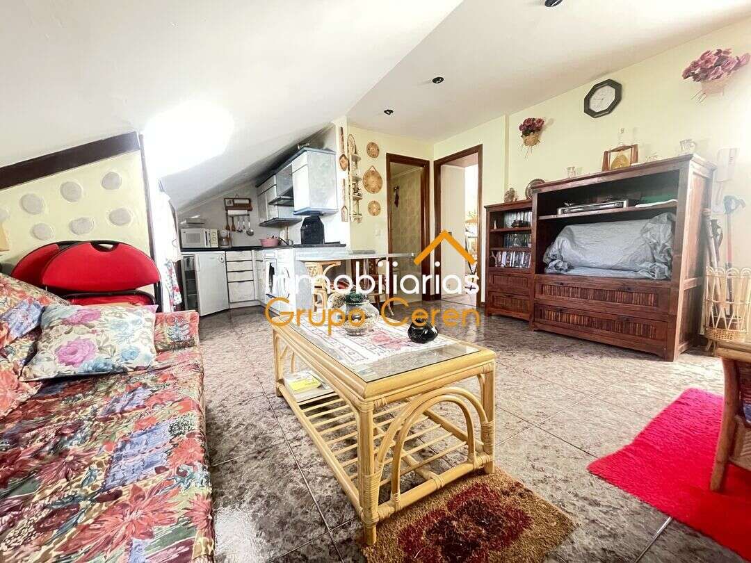 Sala d'estar de Àtic en venda en Ezcaray amb Calefacció i Moblat