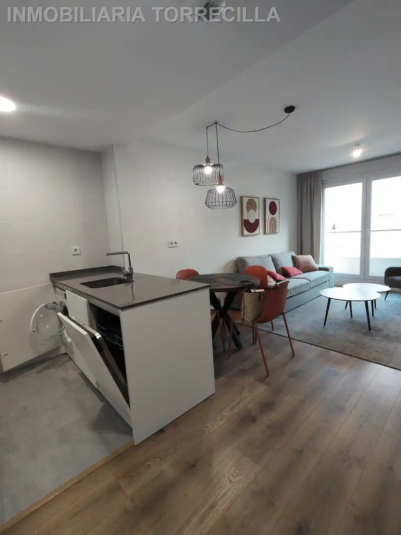 Sala de estar de Piso de alquiler en Valladolid con Parquet, Terraza y Trastero