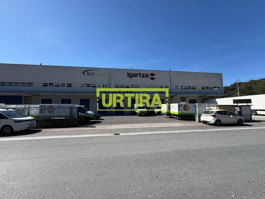 Exterior view of Industrial buildings for rent in Oiartzun