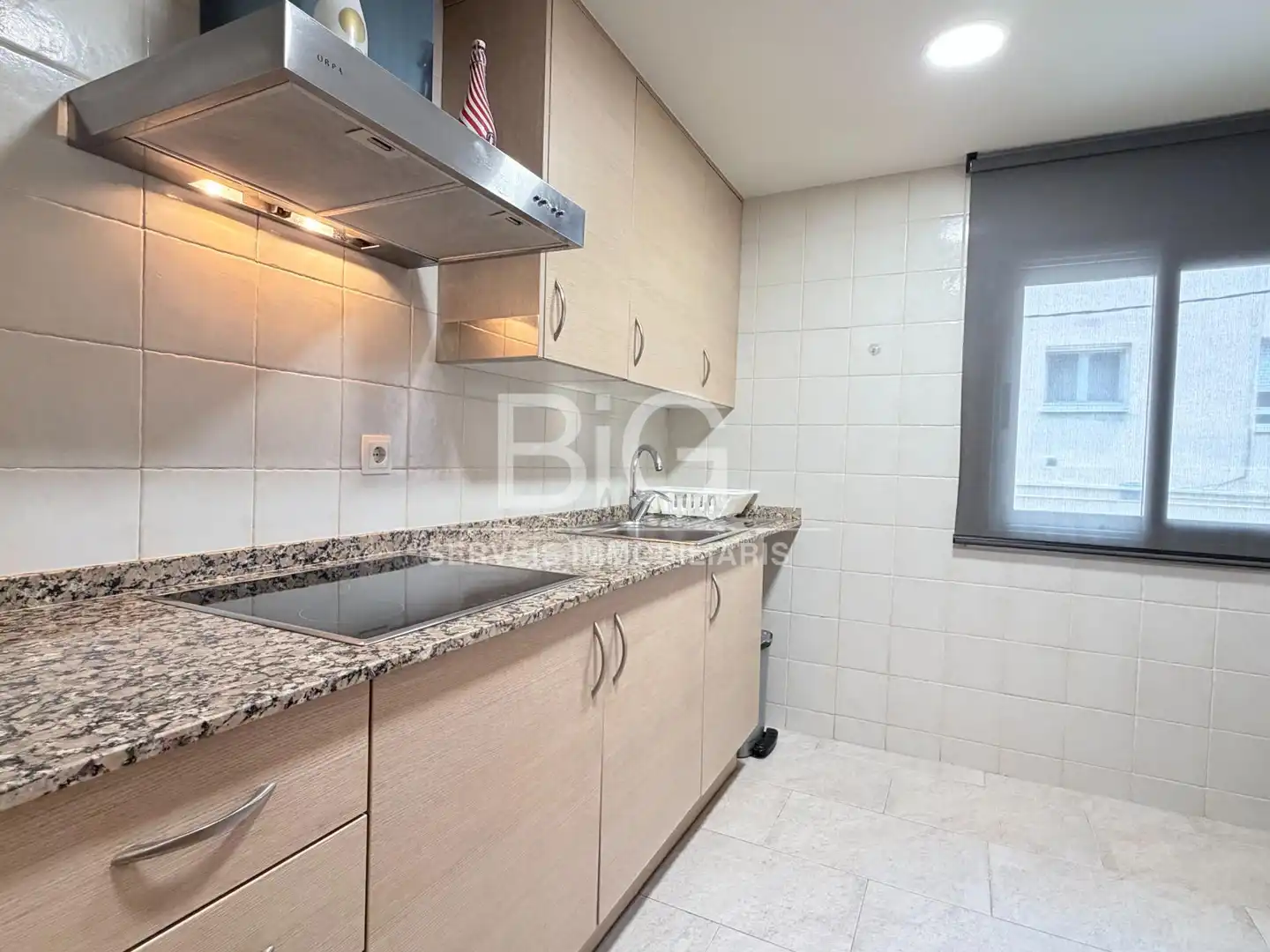Kitchen of Flat for rent in Mataró  with Heating and Furnished
