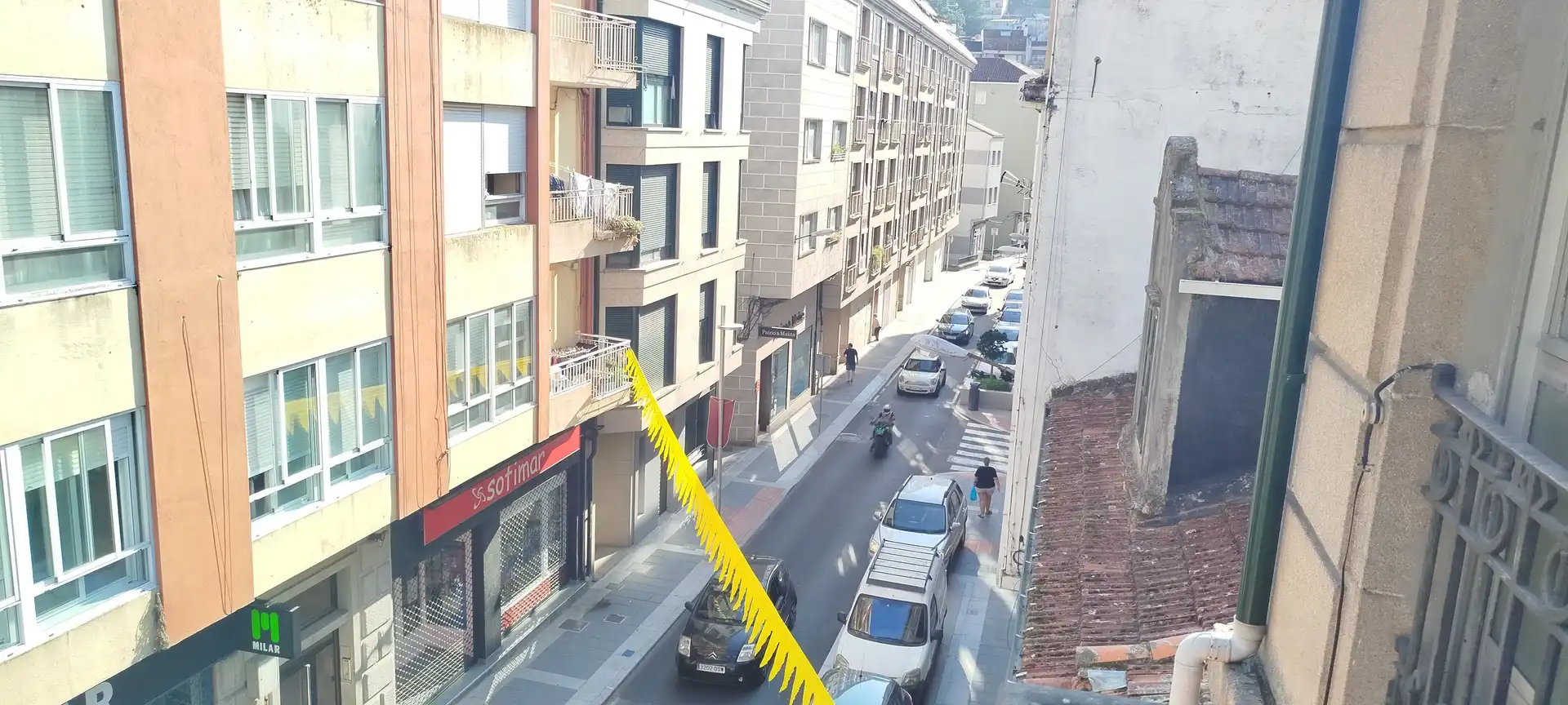 Vista exterior de Piso en venta en Marín con Balcón