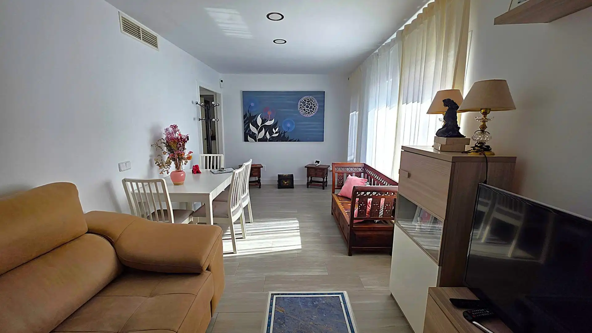 Sala d'estar de Casa o xalet en venda en Albocàsser amb Calefacció i Traster