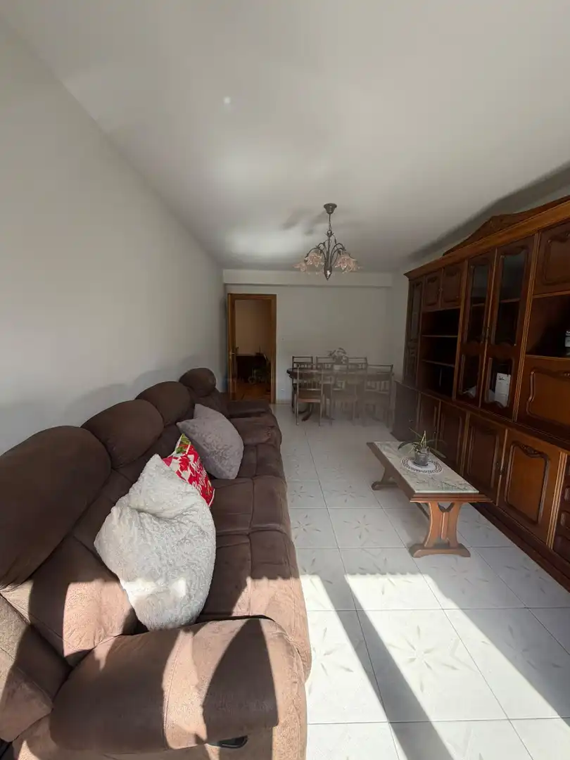 Living room of Flat for sale in Gijón   with Heating and Parquet flooring