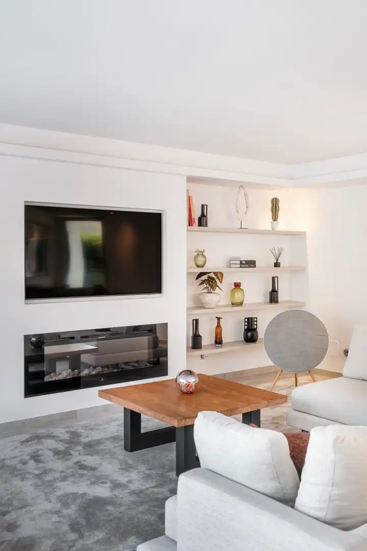 Sala de estar de Casa o chalet en venta en Marbella con Aire acondicionado, Jardín privado y Terraza