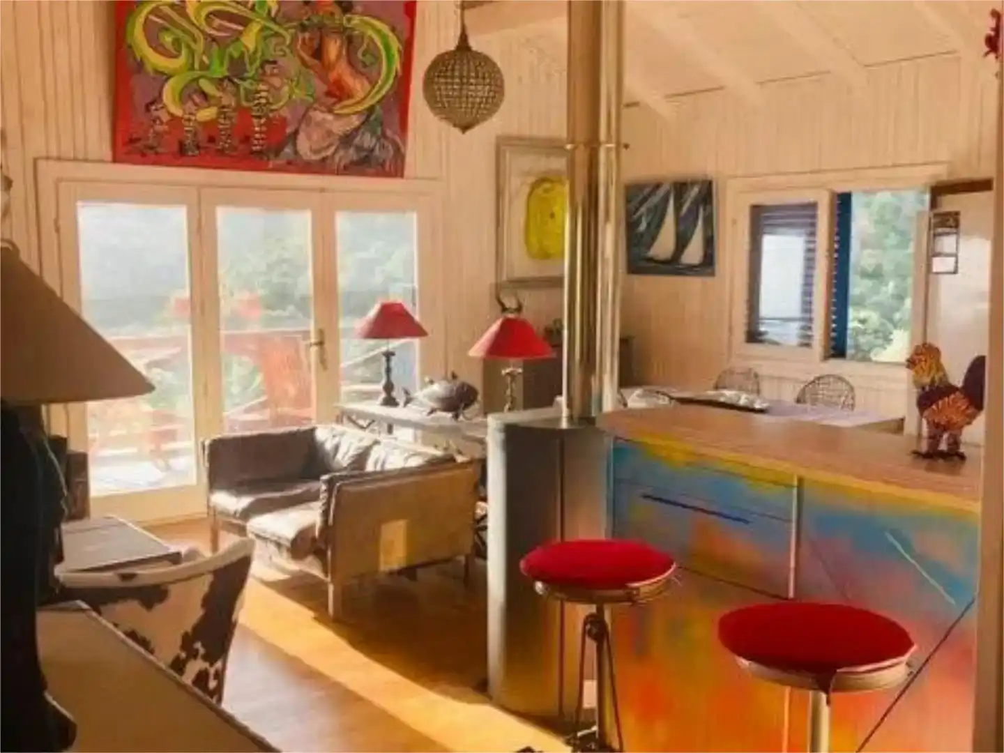 Sala d'estar de Casa o xalet en venda en Tolox amb Aire condicionat i Balcó