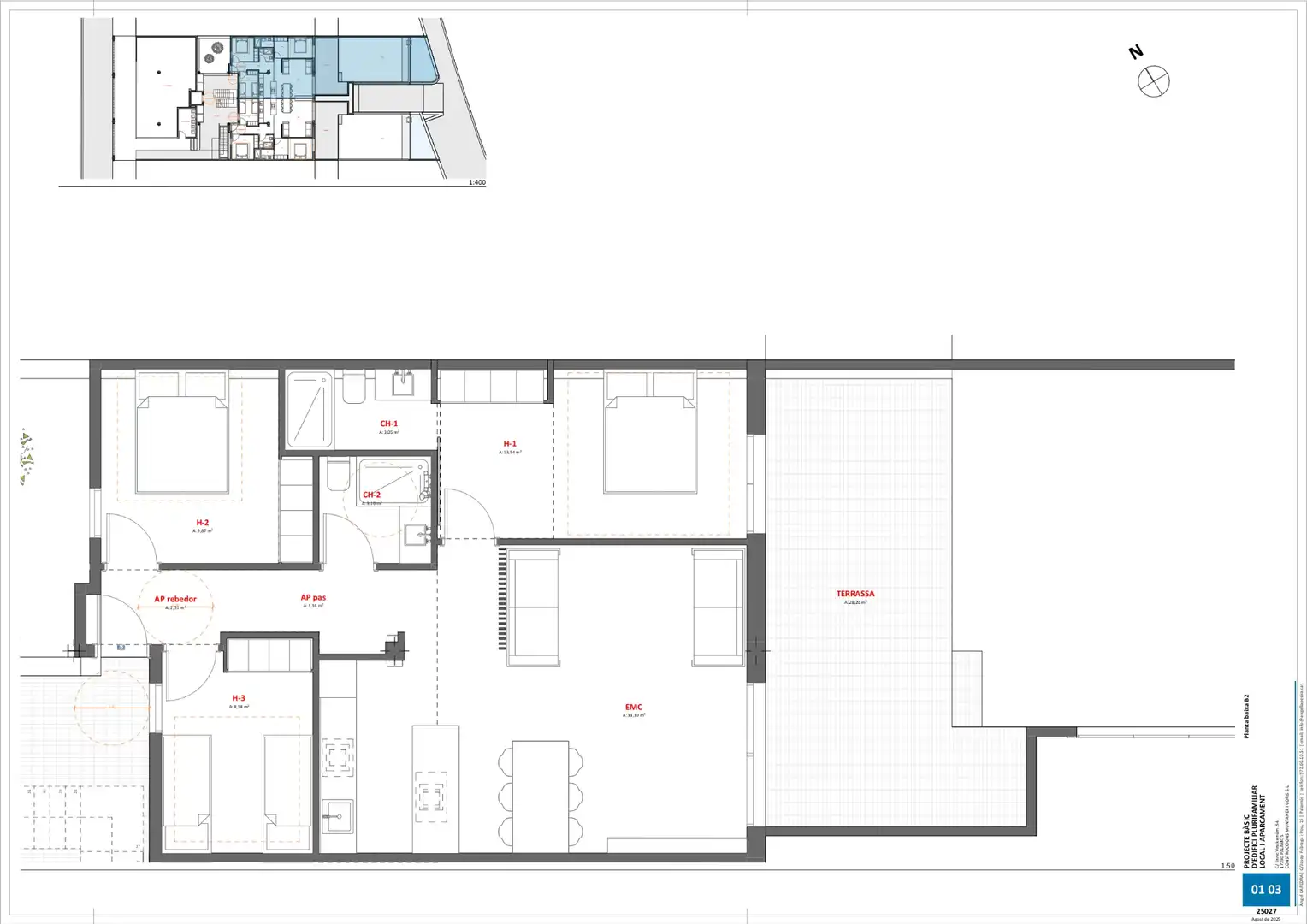 Erdgeschosswohnung mit Pool zum Verkauf in Carrer de la Font 28I, imagen 3