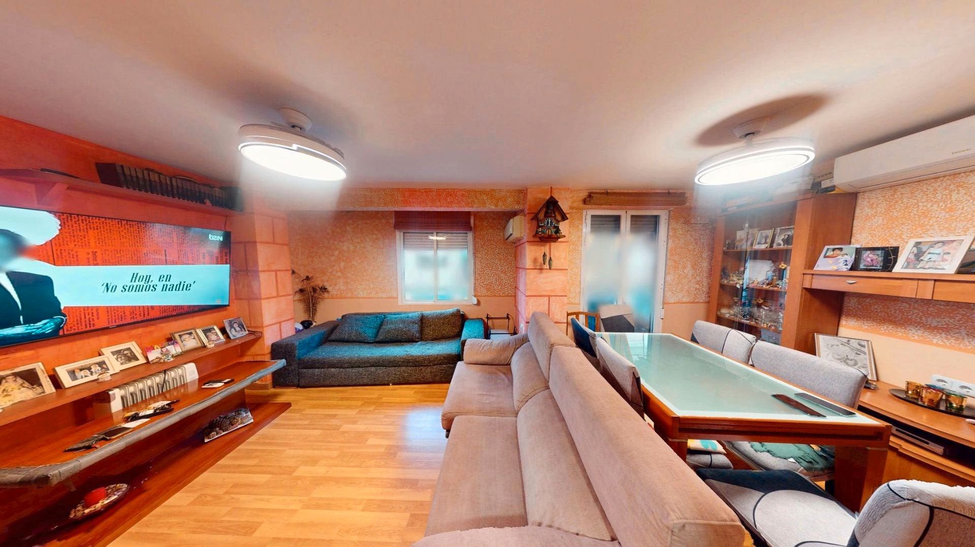 Sala d'estar de Pis en venda en Alicante / Alacant amb Aire condicionat, Moblat i Forn