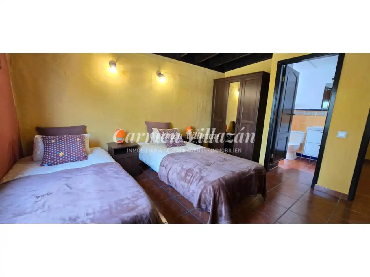 Bedroom of Houses for sale in Antigua  with Private garden, Terrace and Swimming Pool