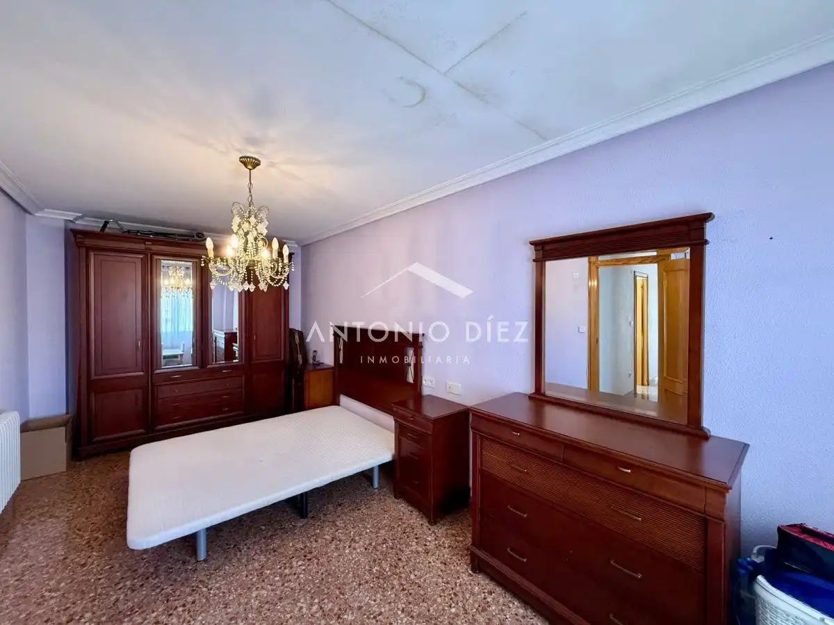 Bedroom of Flat for sale in Aspe  with Air Conditioner