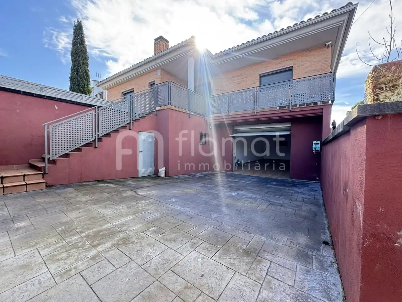 Vista exterior de Casa o xalet en venda en Caldes de Malavella amb Jardí privat i Piscina
