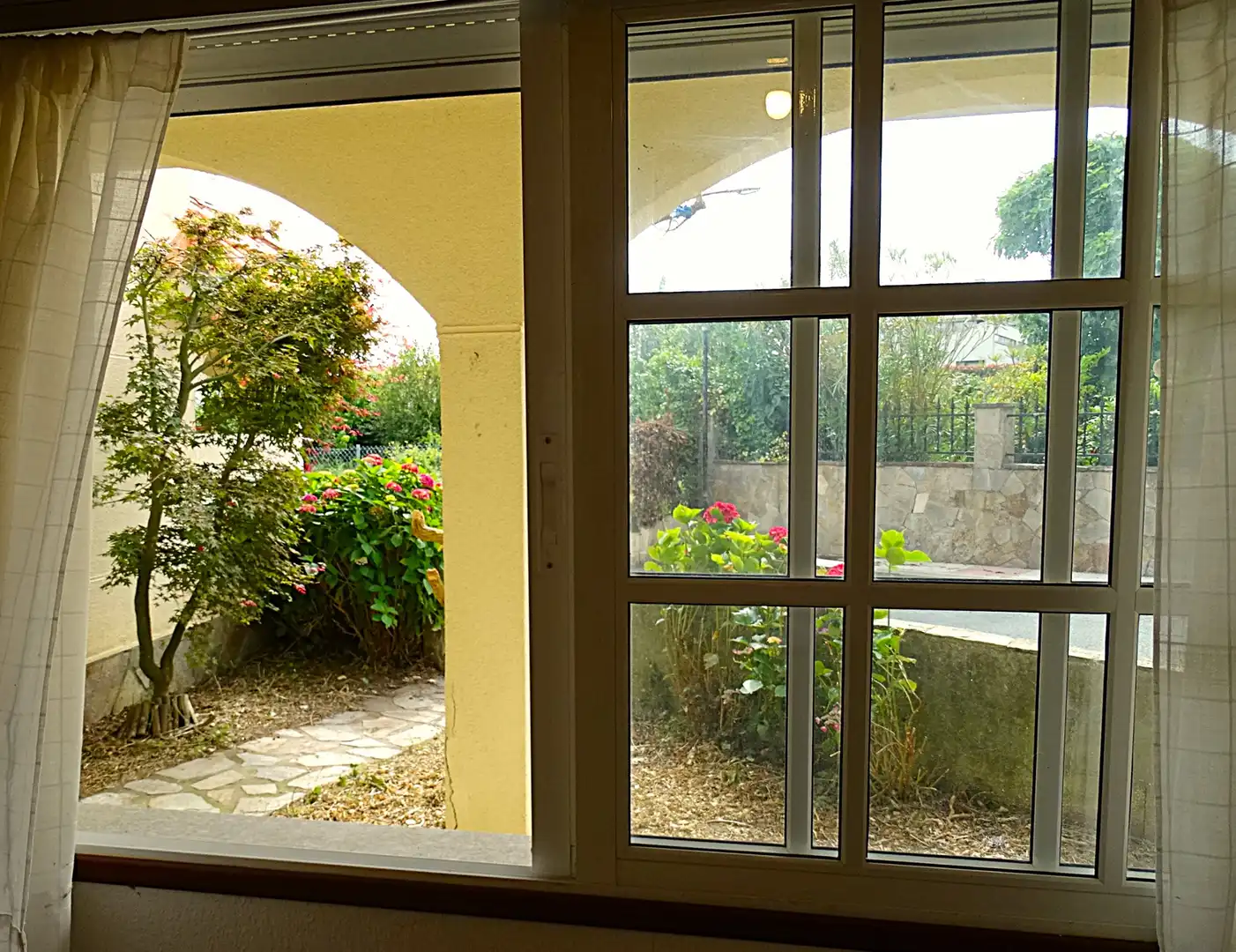 Jardín de Casa adosada en venta en Miño con Jardín privado, Parquet y Terraza