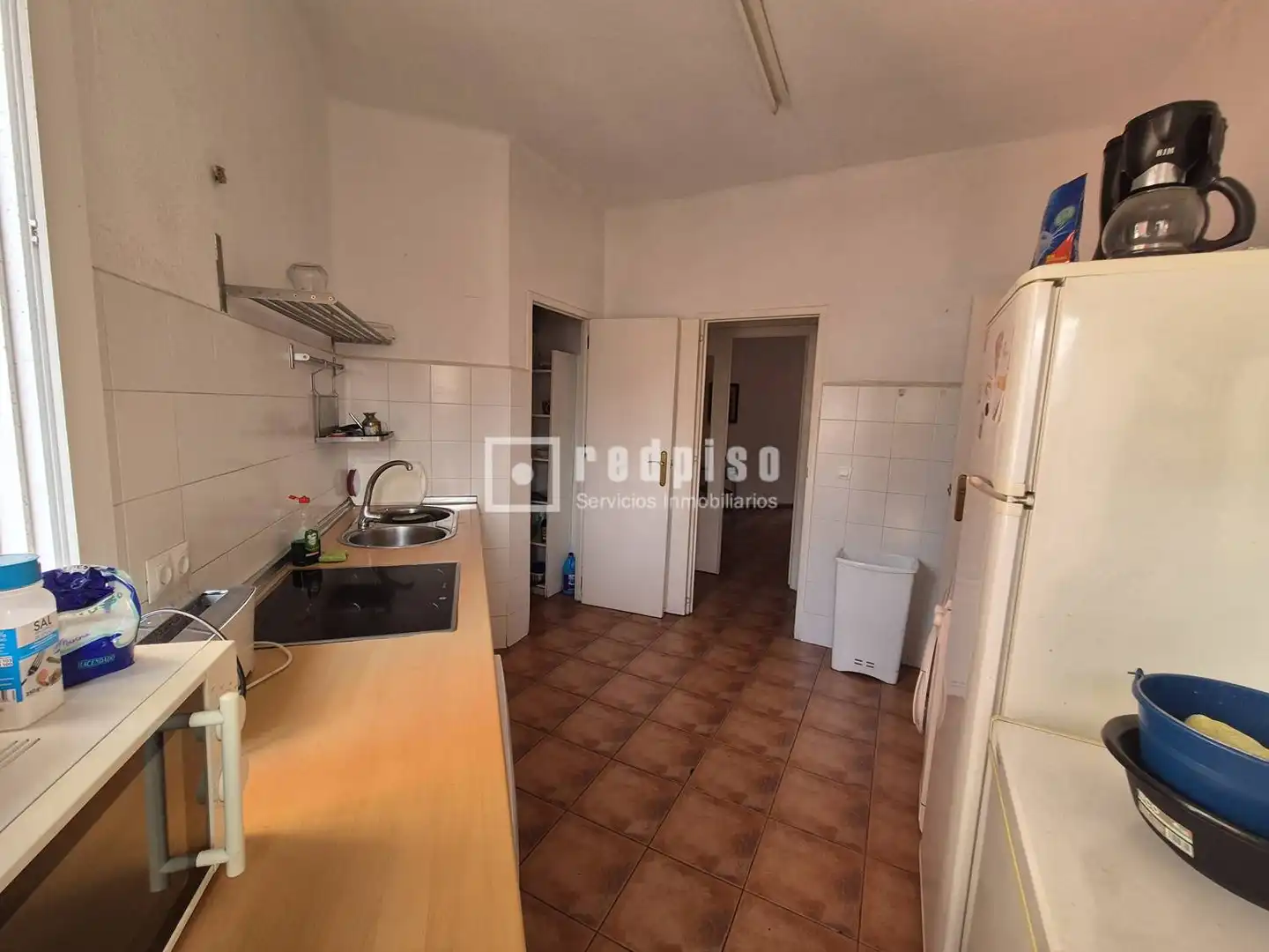 Küche von Wohnung zum Verkauf in Sevilla mit Klimaanlage, Terrasse und Möbliert