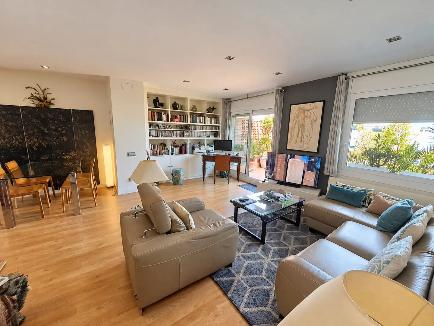 Sala de estar de Ático en venta en Sants - Montjuïc
