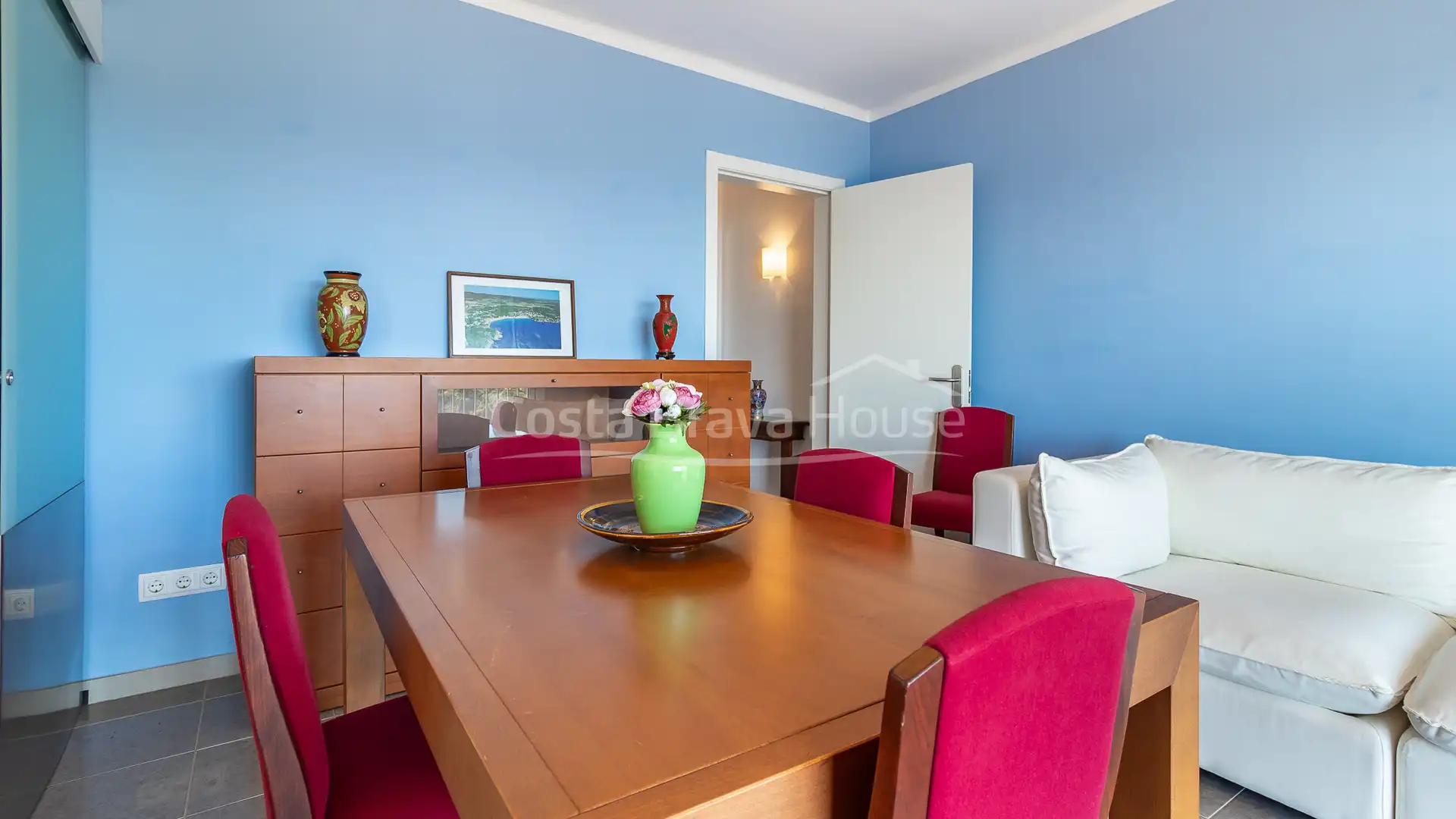 Comedor de Apartamento en venta en Palamós con Terraza, Trastero y Horno