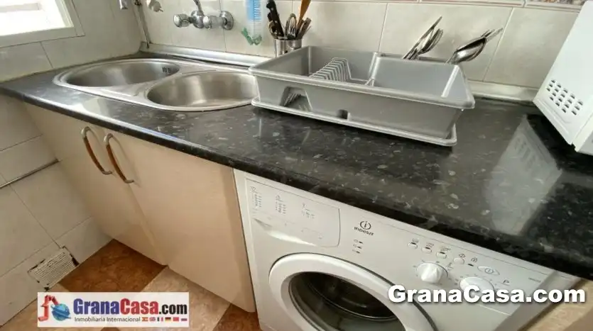 Kitchen of Attic for rent in Granada  with Air Conditioner, Heating and Terrace