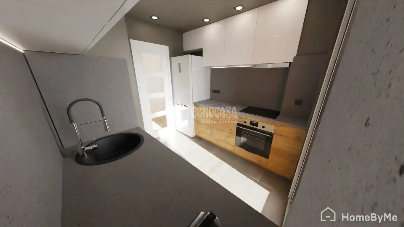 Kitchen of Flat for sale in Sant Adrià de Besòs  with Balcony
