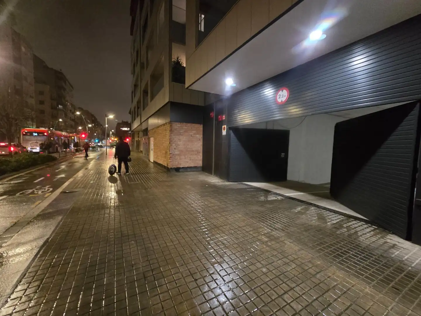 Vista exterior de Garaje de alquiler en Barcelona