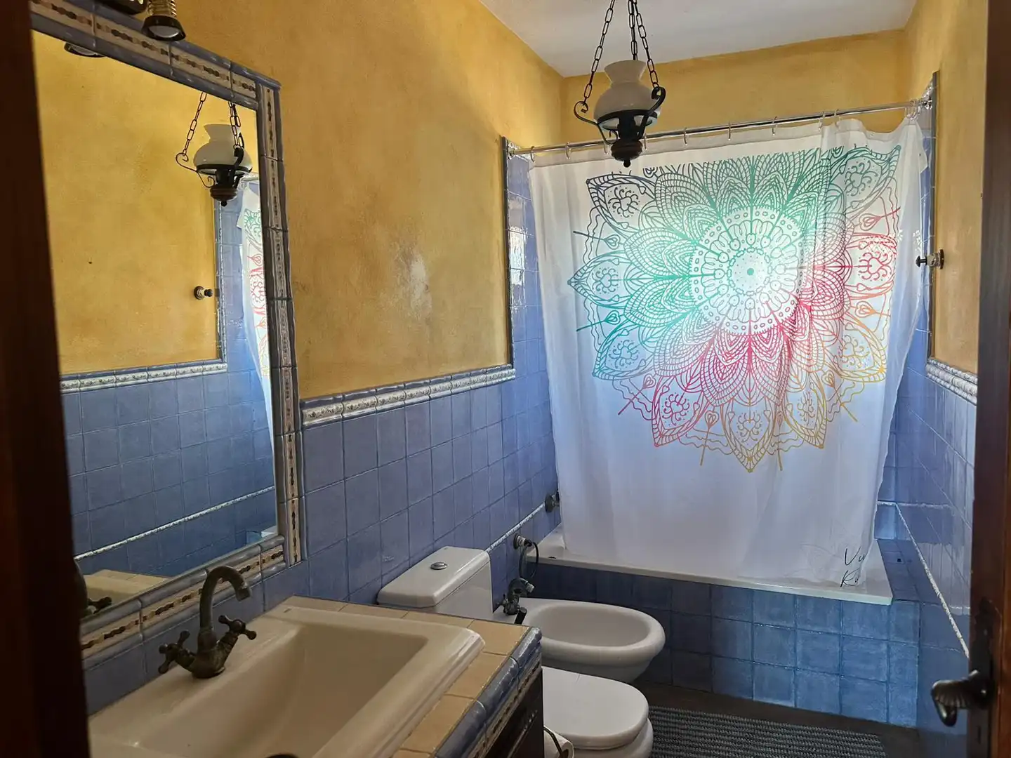 Baño de Casa o chalet en venta en El Rosario con Calefacción, Jardín privado y Parquet