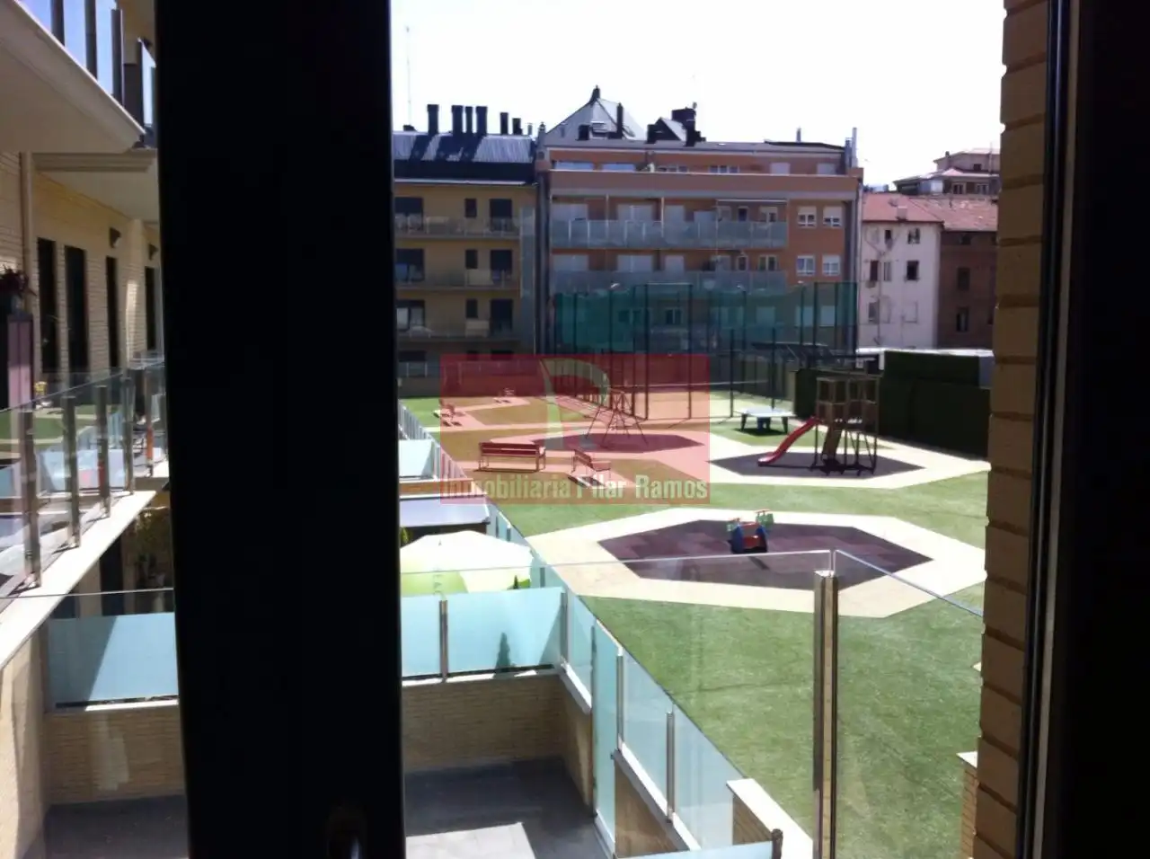 Terraza de Apartamento de alquiler en León Capital  con Calefacción, Parquet y Terraza