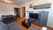 Living room of Apartment for sale in Burgos Capital  with Heating, Parquet flooring and Terrace