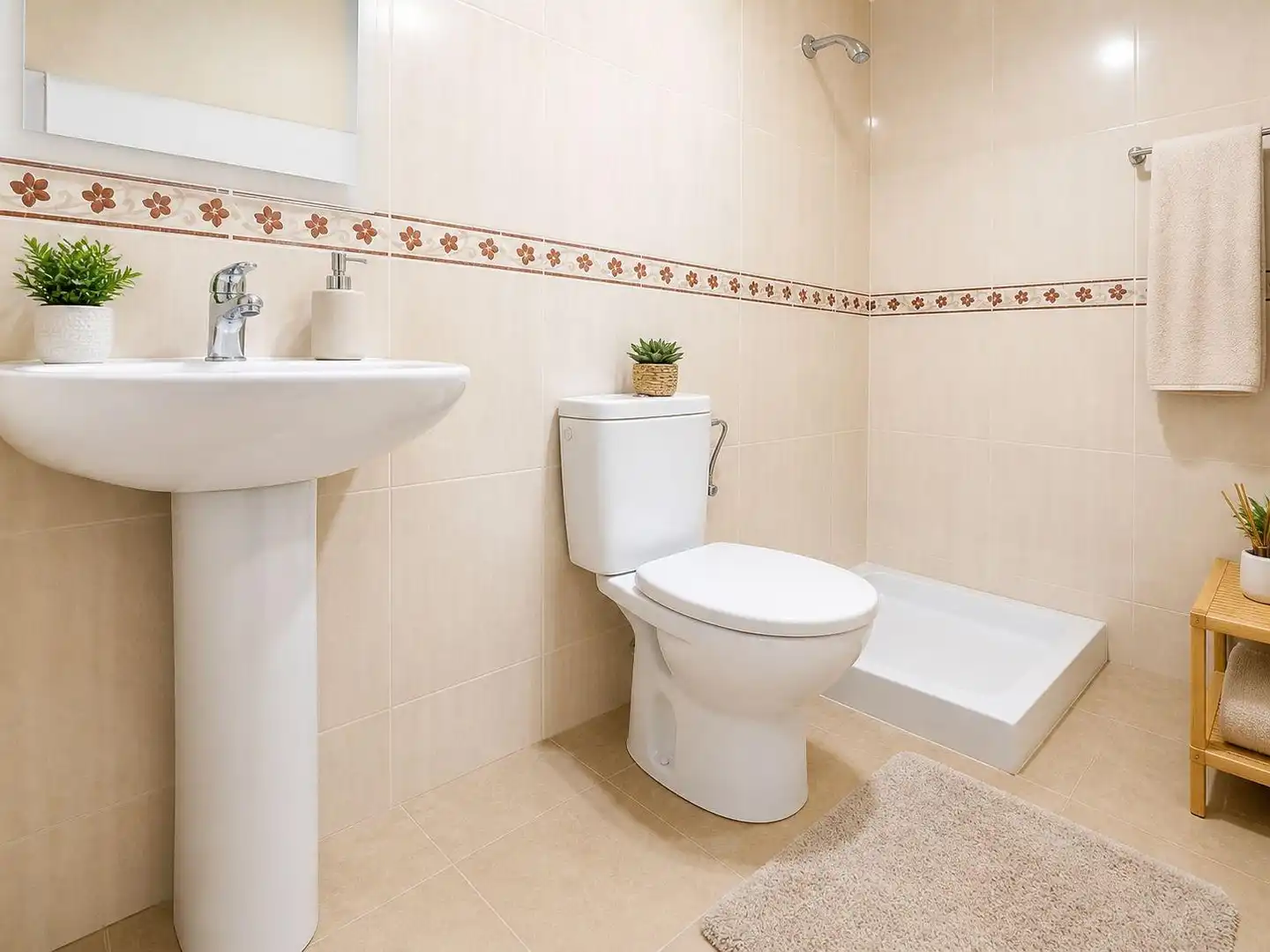 Badezimmer von Wohnung zum Verkauf in Ceutí mit Abstellraum und Möbliert