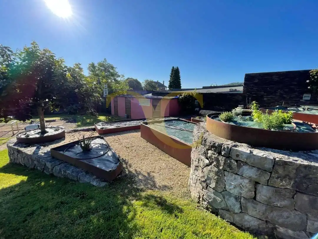 Garden of Houses for rent in Santa Cruz de Bezana  with Air Conditioner, Heating and Private garden