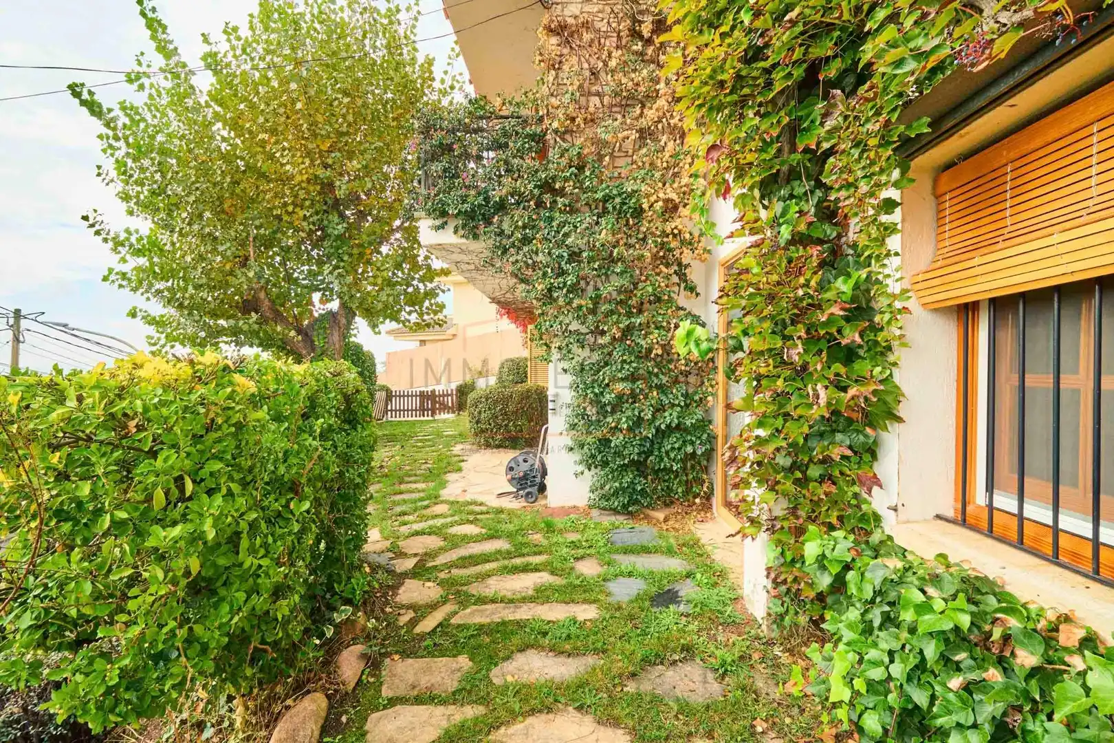 Jardí de Casa o xalet en venda en Les Franqueses del Vallès amb Aire condicionat, Jardí privat i Terrassa