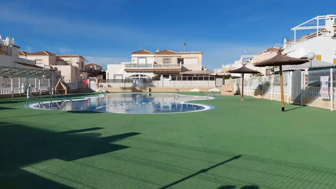 Swimming pool of Detached homes for sale in Orihuela
