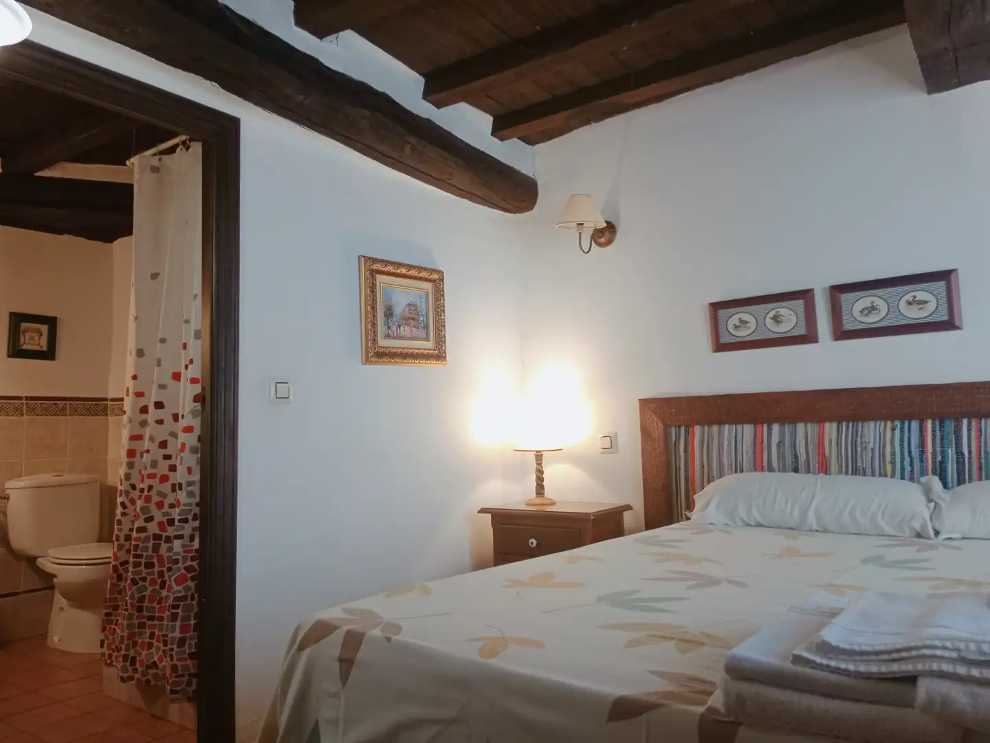 Habitación de Finca rústica en venta en Casas del Castañar con Aire acondicionado, Calefacción y Amueblado