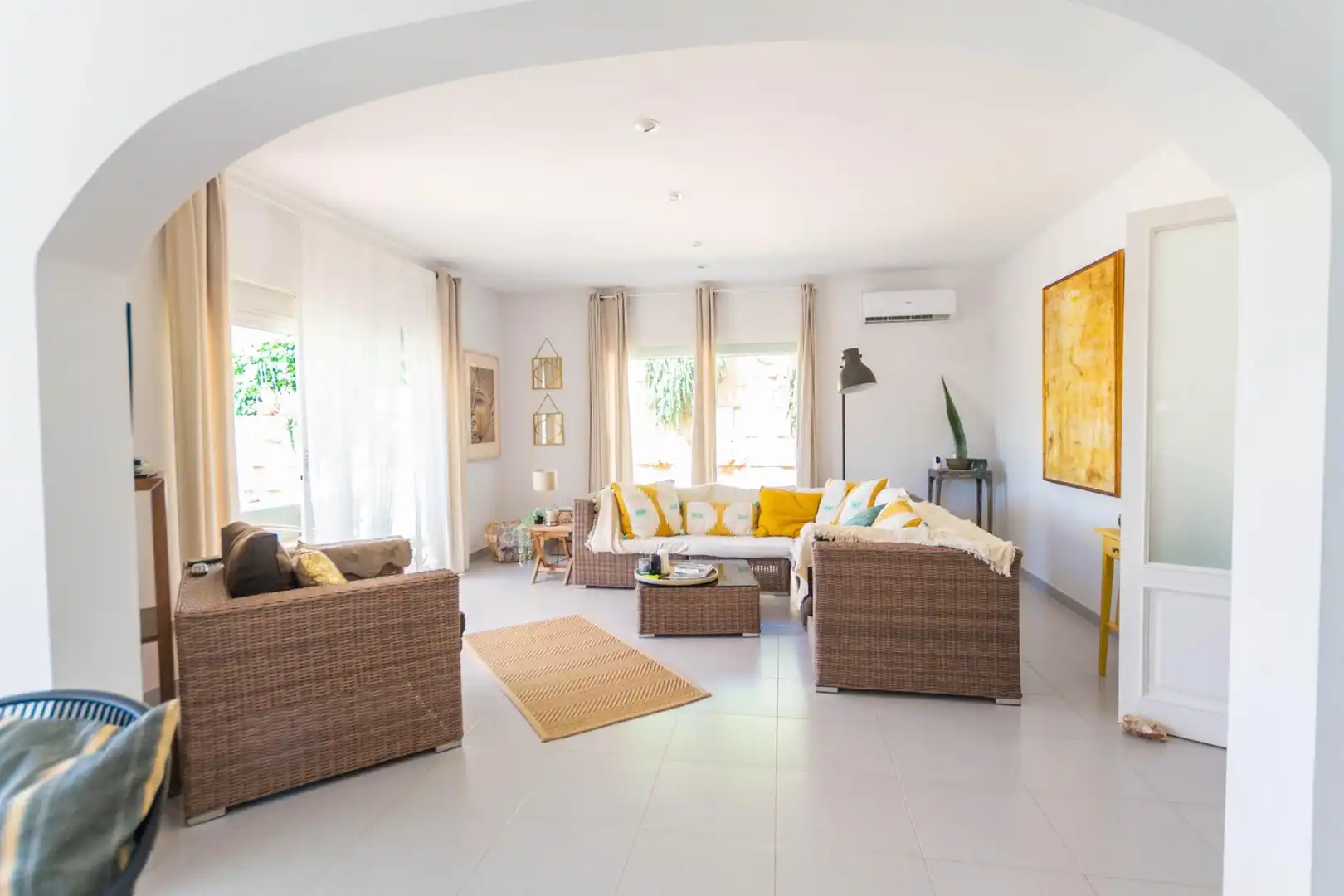 Living room of Ground floor for sale in Felanitx  with Heating, Private garden and Terrace