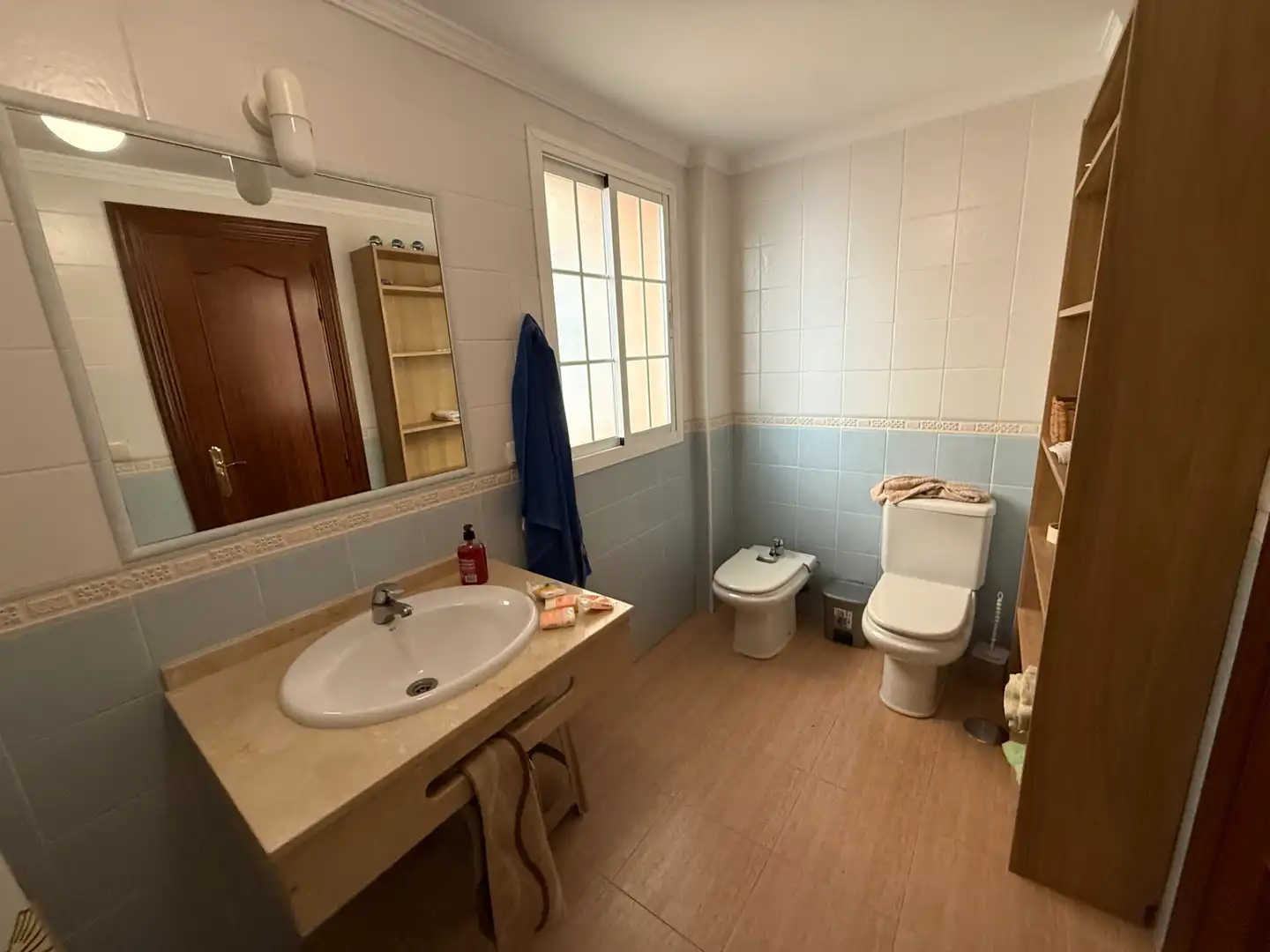 Bathroom of Flat for rent in Cártama  with Air Conditioner, Furnished and Balcony