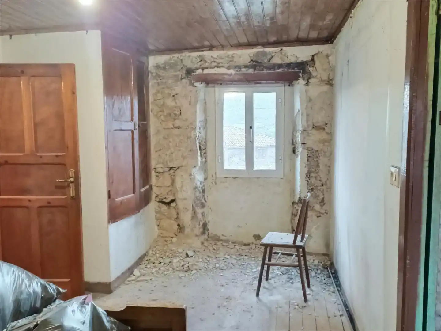 Menjador de Finca rústica en venda en Palas de Rei amb Jardí privat, Traster i Balcó
