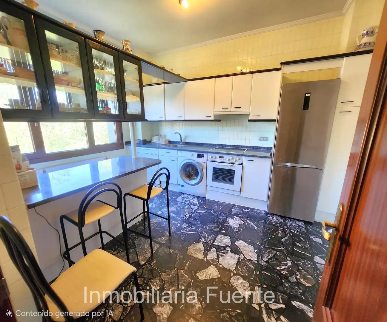 Cocina de Casa o chalet en venta en Zalla  con Calefacción, Jardín privado y Terraza