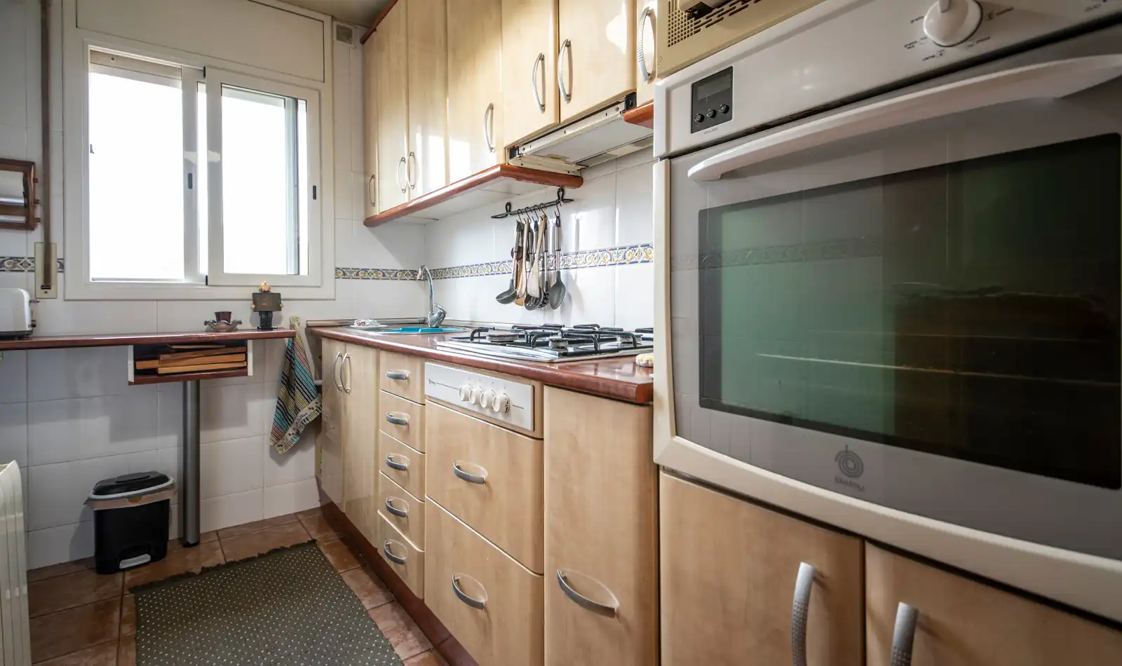 Cocina de Finca rústica en venta en Font-rubí con Calefacción, Jardín privado y Terraza